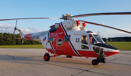 Pád mladíka na via ferratě u Bechyně si v neděli odpoledne vyžádal zásah leteckých záchranářů